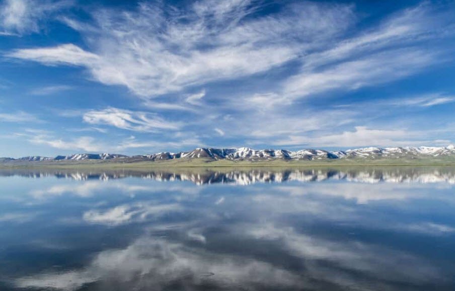 Song Kol Lake, Naryn Region, Kyrgyzstan